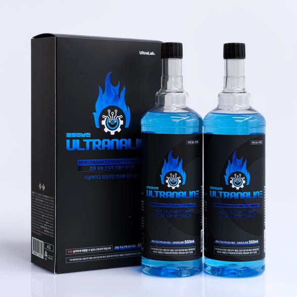 울트라날린 가솔린 연료첨가제 옥탄부스터 아드레날린 550ml 2Pack