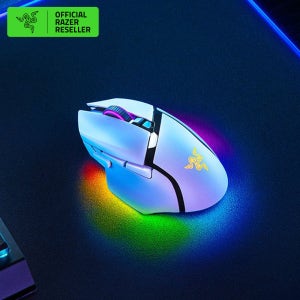 레이저 바실리스크 V3 Pro 게이밍마우스 RGB 무선 마우스 화이트
