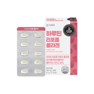 하루틴 리포좀 콜라겐 30정 30캡슐, 1개