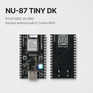 [NU87 TinyDK] 누코드 개발보드 BLE5.0 RTL8720DF 아두이노IDE 호환