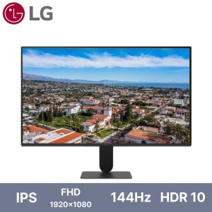 LG전자 24U411B 144Hz Full-HD LED 사무용 업무용 가정용 CCTV용 컴퓨터 광시야각 24인치 모니터 24U411A 후속 신모델