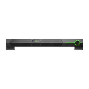 COX CSB40 USB LED 게이밍 사운드바 컴퓨터 PC 유선 스피커 블랙