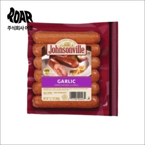 쟌슨빌 갈릭 스모크 소시지 (360g) 간식 반찬 잔슨빌 소세지