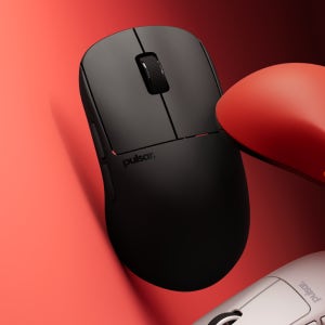 펄사 X2H CrazyLight 미디움 무선 게이밍 마우스 제트 블랙