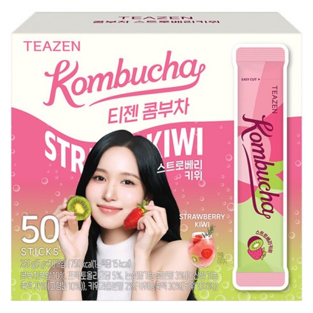 티젠 콤부차 스트로베리키위 5g x 100개 (18,280원) (무료)