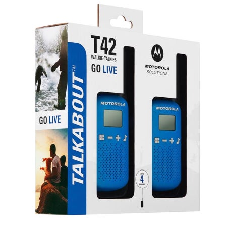 모토로라 무전기 TALKABOUT T42 2대 세트