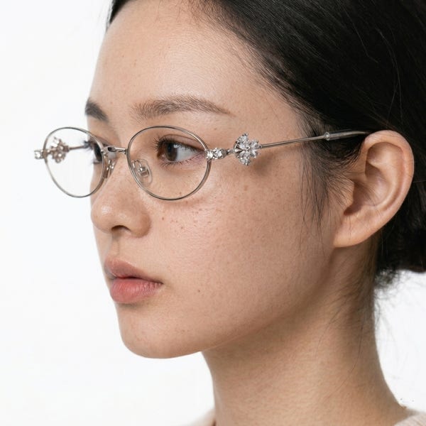 노안 돋보기 오벌 타원형안경테 긱시크 큐빅안경 미우새 린 문소리 안경