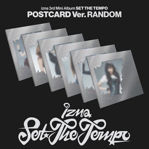 이즈나 미니 3집 SET THE TEMPO POSTCARD Ver 버전중복없이발송