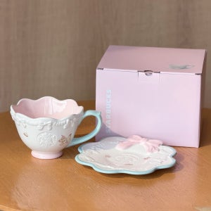 스타벅스 머그컵 26년 달콤한 여름 디저트 파티 세라믹 찻잔 커피잔 260ml