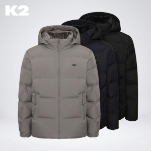 K2 역시즌 블랑 W/S 구스 다운 패딩 남성 KMW25565 야상 점퍼 자켓