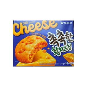 오리온 촉촉한 황치즈칩 한정판 320g 1개