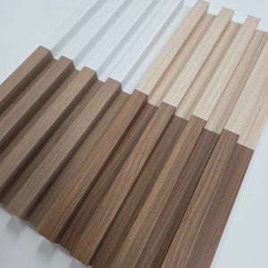 PVC 템바보드 루바 24Tx160x2400 방수 침대헤드 화장실 안방 거실 벽