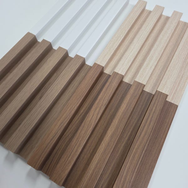 PVC 템바보드 루바 24Tx160x2400 방수 침대헤드 화장실 안방 거실 벽