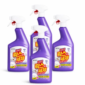 홈스타 락스와세제 스프레이 후로랄 900ml x 4개 욕실 변기청소