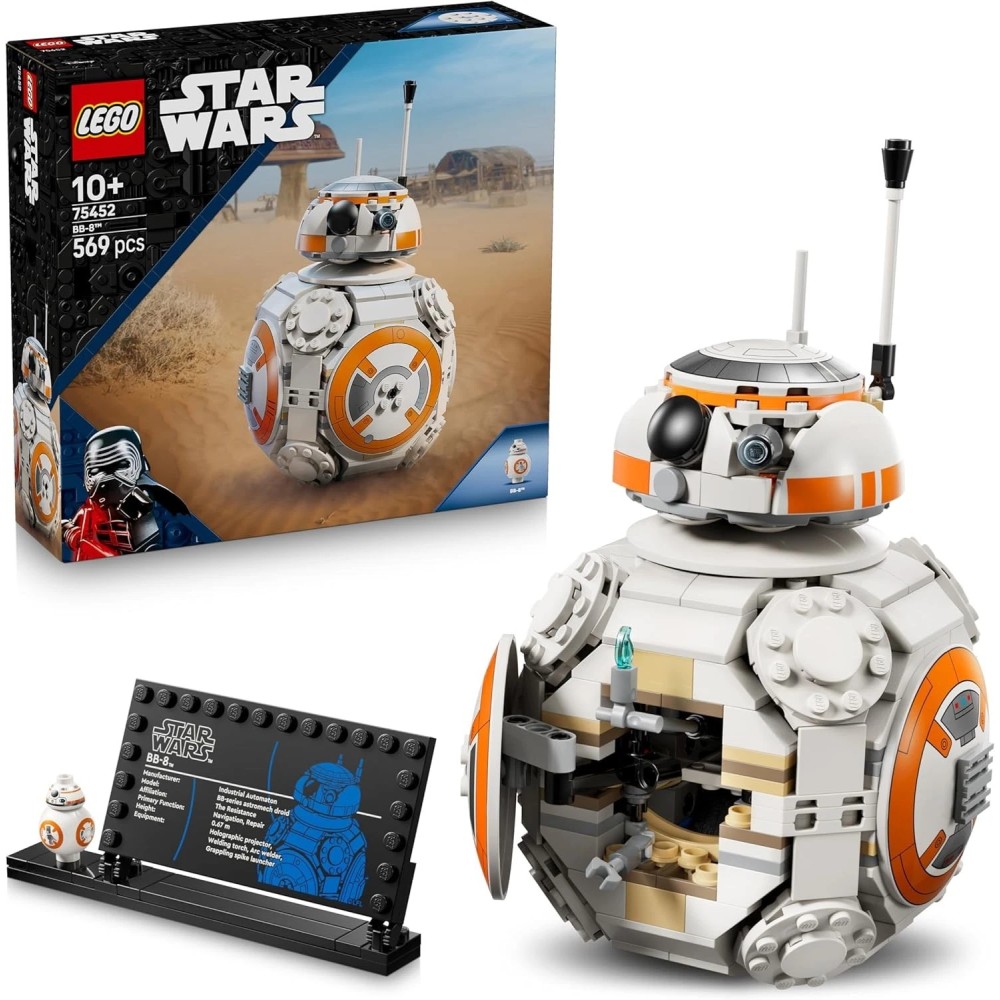레고 스타워즈 75452 BB-8 디드로이드 로봇 블록 완구