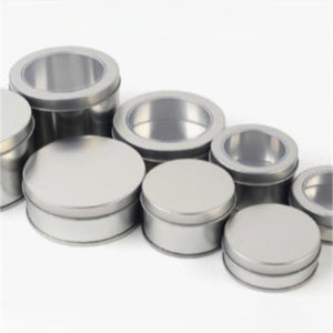 TPD 작은 원형 틴케이스 65x25mm 수납함 다용도 보관함 다용도캔 수납 정리함