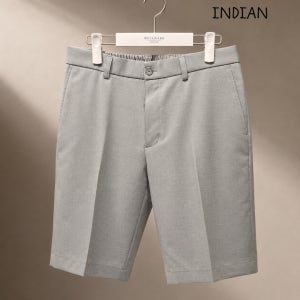 인디안 중년 남성 여름 반바지 린넨 혼방 시원한 바지 50대