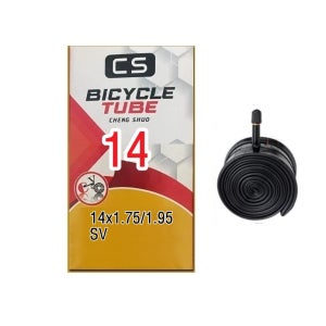 튜브14x1.75 14x1.95 슈레더32mm CSB, 14x2.125 전기 아동용 자전거