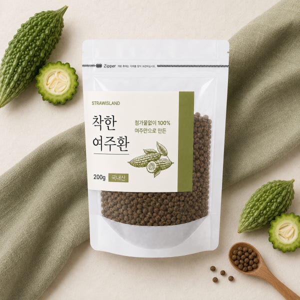 스트로아일랜드 착한 여주환 200g 무첨가 100% 국내산 여주정 저온건조