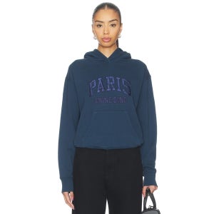 리볼브직영 ANINE BING Debbie Shrunken Hoodie Paris Sweatshirts and Hoodies