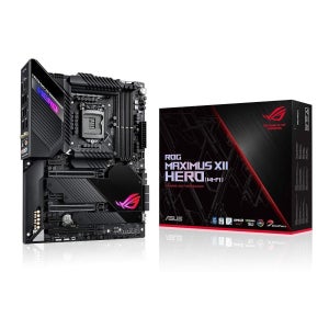 ASUS ROG Maximus XII Hero Z490 (WiFi 6) LGA 1200 (인텔 10세대) ATX 게이밍 마더보드, 14+2 파워 스테이지, DDR4 4800+,