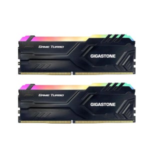 RGB DDR4 RAM 기가스톤 게임 터보 32GB 키트(2x16GB)DDR4 3200MHz PC4-25600 CL16-18-18-40 인텔 XMP 2.0 AMD 라이젠 1.35
