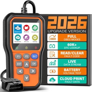 1996년 이후 모든 OBDII 프로토콜 차량을 위한 BluSon YM319 OBD2 스캐너 진단 도구, 실시간 데이터, 클라우드 인쇄, DTC 조회, 프레임 고정, 스캔 도구를