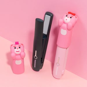 벨리곰 휴대용 매직기 무선 미니 판 고데기 뿌리볼륨 앞머리 초소형