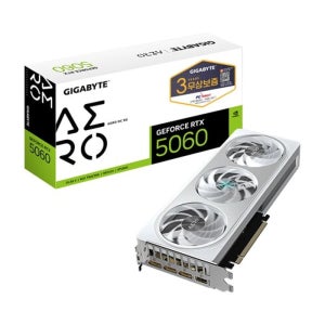 GIGABYTE 지포스 RTX 5060 AERO OC D7 8GB 피씨디렉트