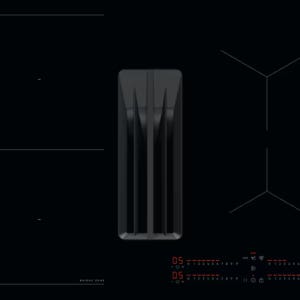 [유광] 아에게 6000 후드일체형 인덕션 70cm AEG hood-in-hob TCH74B01FB