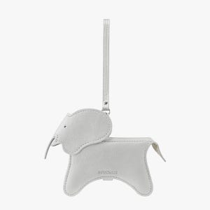 [NEW][ELEPHANT HOLDER MS] MANOMOS 마노모스 엘리펀트 홀더 메탈릭 실버 아이웨어 홀더 키링