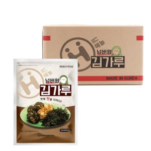 해농 넘버원 김가루 1kg 4봉 업소용 대용량 고급 조미김가루