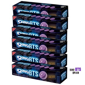 오레오 BTS 호떡맛 한정판 에디션 100g x 6개