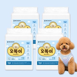 오똑이 배변패드 고흡수 논슬립 강아지패드 절약형 15g 400매