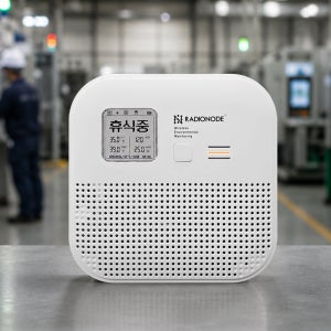 라디오노드 체감온도계 공장 현장 산업용 자동기록 온습도 측정기 RN323-FLT