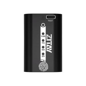 ZITAY 캐논 LP-E6P USB-C 카메라 배터리 영상촬영 방송장비 충전식 지테이