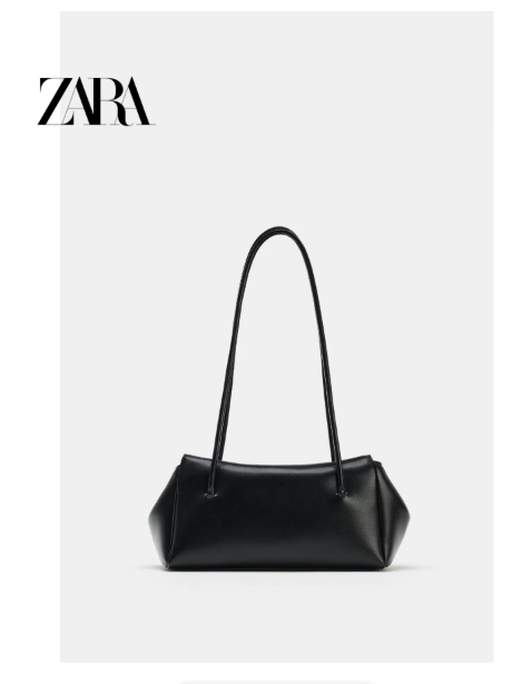 [국내배송] ZARA 자라 가방 롱 숄더백 블랙 데일리백 여름 숄더백