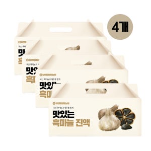참앤들황토농원 맛있는 흑마늘진액 70ml 30포, 4개