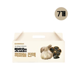 참앤들황토농원 맛있는 흑마늘진액 70ml 30포, 7개