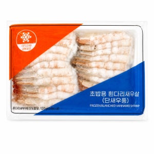 냉동 새우초밥 홈마카세 재료 단새우풍 6g 20미 120g