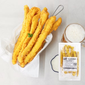 오지상구루메 롱오징어튀김 500g, 1개 오징어튀김 간편조리 분식