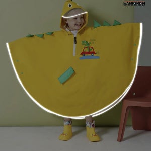 초등학생 우비 저학년 어린이집 아이 판초우의 캐릭터 레인자켓