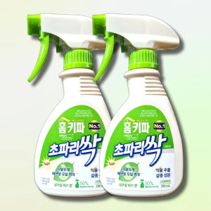 홈키파 초파리싹 내츄럴 알파 (피레트린엑스 50%) 초파리 날파리 290ml, 2개