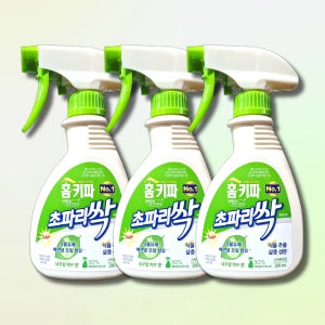 홈키파 초파리싹 내츄럴 알파 (피레트린엑스 50%) 초파리 날파리 290ml, 3개