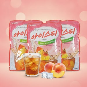 희창 아이스티 900g 12봉 복숭아 에이드 분말 가루 파우더