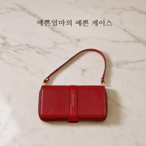 노플루 스트랩 가죽 지갑 다이어리 케이스 레드, 갤럭시A50