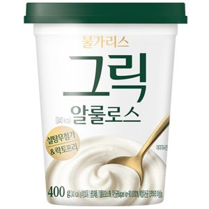 남양 불가리스 락토프리 그릭요거트 알룰로스 400ml, 4개