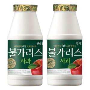 자연의 시작 불가리스 사과 150ml, 12개