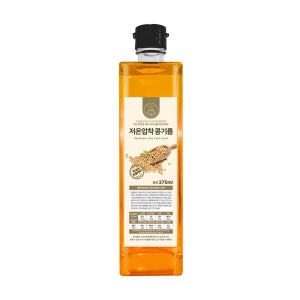 국산 프리미엄 토종 대두 저온압착 콩기름 대두유 식용유 375ml, 1개