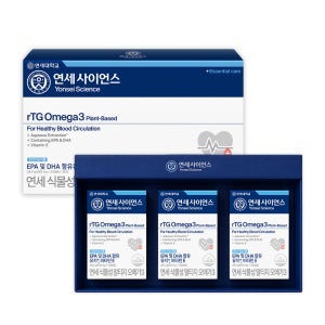 연세생활건강 연세 식물성 rTG 오메가3 90캡슐, 1개